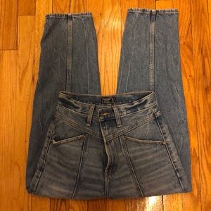 Abercrombie and Fitch high waist mom jean